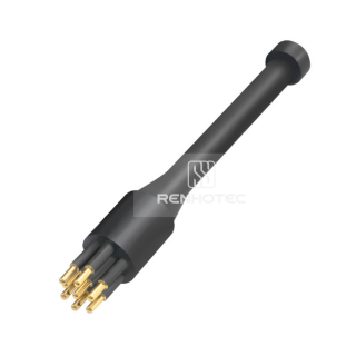 Micro Circular Ethernet Underwater Connector MCDC8M 8Pin Male Dummy Plug