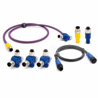 NMEA 2000 Multi-Device Backbone Starter Kit with 3 Tee Connectors