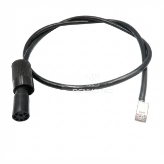 7000m Subsea Gigabit Ethernet Circular Underwater Connector MCIL8F-E 8 Pin Female Inline Plug