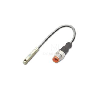 3-Wire Type Normally Open NPN Magnetic Switch, LED Indicator Plastic Housing PUR Cable, with M8 4P Male Connector 30V 200mA