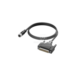 M12 Female to Dsub25 Molded Cable