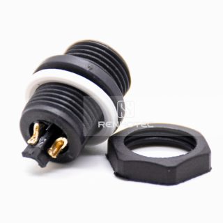 Alternative view of M12 Male Single-ended Cable Straight PVC/PUR Plastic