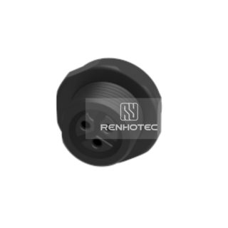 M19 Waterproof Circular Connector 3 Pin Female Socket 600V 20A Thread Socket