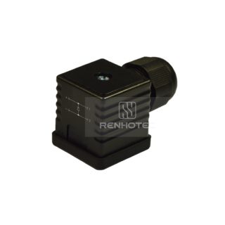 Type A Solenoid Valve Connector, 2+PE, With Diode, Screw Terminal, SKPG11