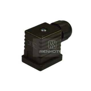 Type B Industrial Solenoid Valve Connector, 2+PE, With FullWave Bridge Rectifier + Varistor, Screw Terminal, SKPG9 115V AC