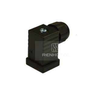 Type C EN175301803 Solenoid Valve Connector, 2+PE, No Protection Circuit, Screw Terminal, SKPG7