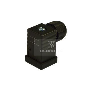Type C Industrial Solenoid Valve Connector, 2+PE, With Diode, Screw Terminal, SKPG7