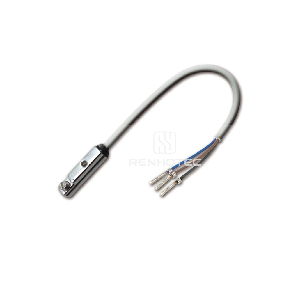 2-Wire Type Normally Open Magnetic Proximity Sensor, LED Indicator Metal Housing, with Grey PUR Cable SCP Protection circuit