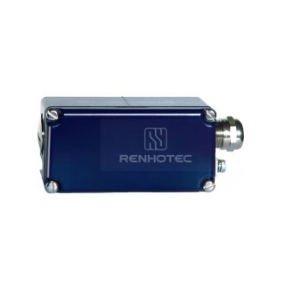 2-Wire Type Rectacngle Normally Open Blue Noncontact Magnetic Proximity Sensor Aluminium Housing LED Indicator 30V IP67