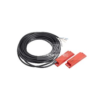 2-Wire Type Normally Open Magnetic Proximity Sensor, Plastic Housing, with Black PVC Cable IP66 IP67
