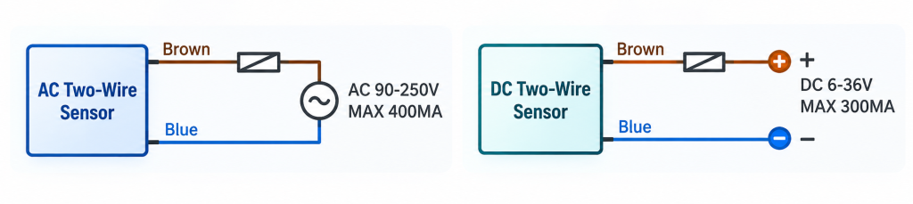 2-Wire Sensors Wiring