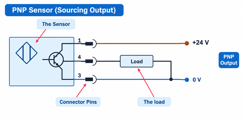 PNP Working Principle
